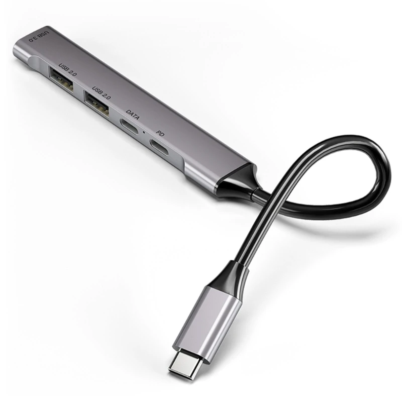 4 Ports TypeC HUB Portable USB C Dockng Station PD60W Fast USB A and USB C Charging Connector Dock for Laptops Pads
4 Ports TypeC HUB Portable USB C Dockng Station PD60W Fast USB A and USB C Charging Connector Dock for Laptops Pads