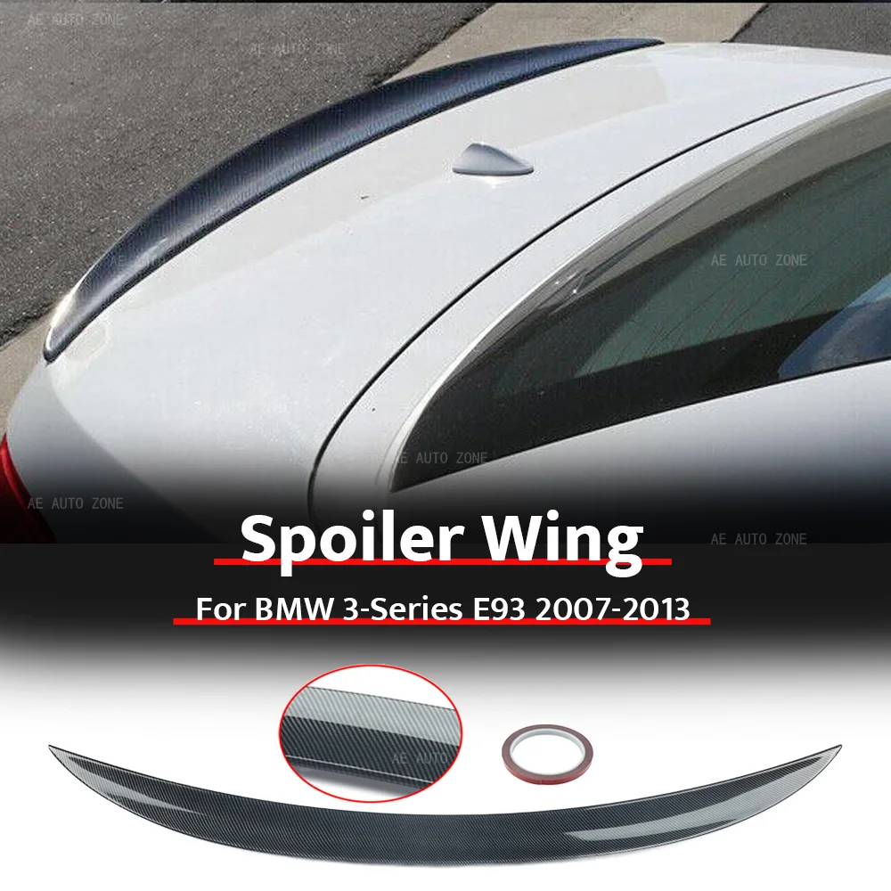 Glossy Carbon Fiber Look MP Style Rear Spoiler Wing For BMW 3-Series E93 2007-2013 Convertible 2-Door Boot Lip Tailgate Wing
Glossy Carbon Fiber Look MP Style Rear Spoiler Wing For BMW 3-Series E93 2007-2013 Convertible 2-Door Boot Lip Tailgate Wing