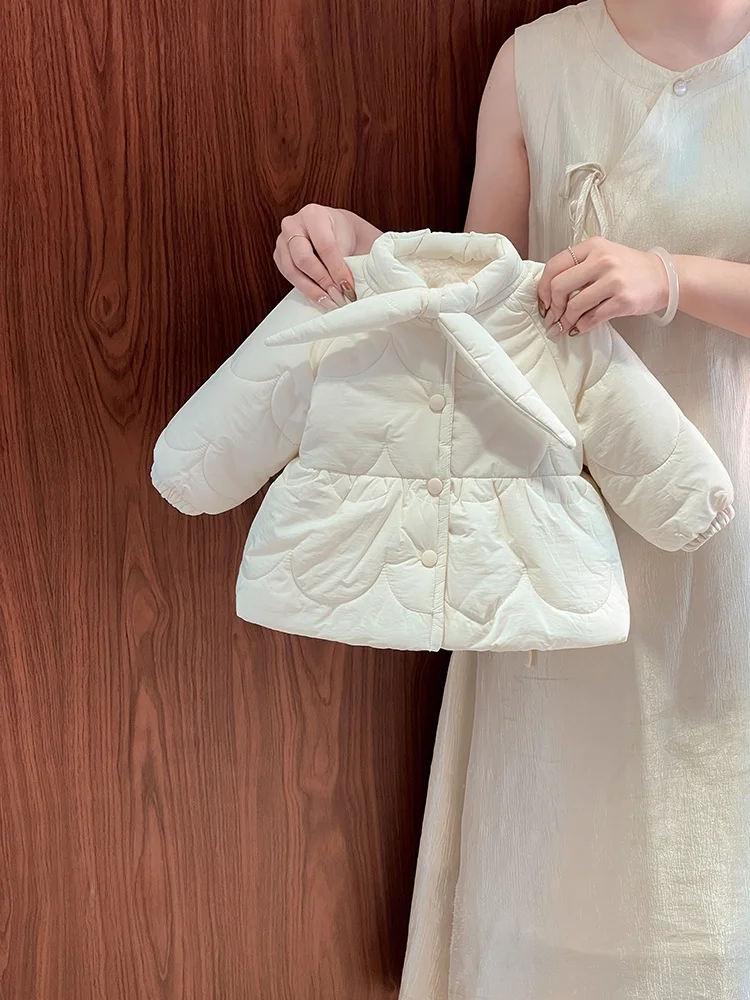 Модная детская хлопковая куртка для девочек, утепленная, с длинными рукавами, на пуговицах, зимняя, стильная детская одежда
Модная детская хлопковая куртка для девочек, утепленная, с длинными рукавами, на пуговицах, зимняя, стильная детская одежда