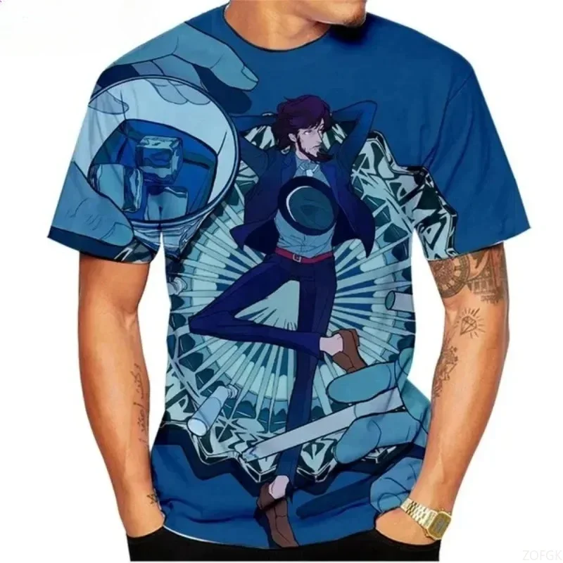 Cartoon Anime Solving Case 3D Printed Character T-shirt for Men and Women Casual Fashion Hip-hop Cool Short Sleeve
Cartoon Anime Solving Case 3D Printed Character T-shirt for Men and Women Casual Fashion Hip-hop Cool Short Sleeve