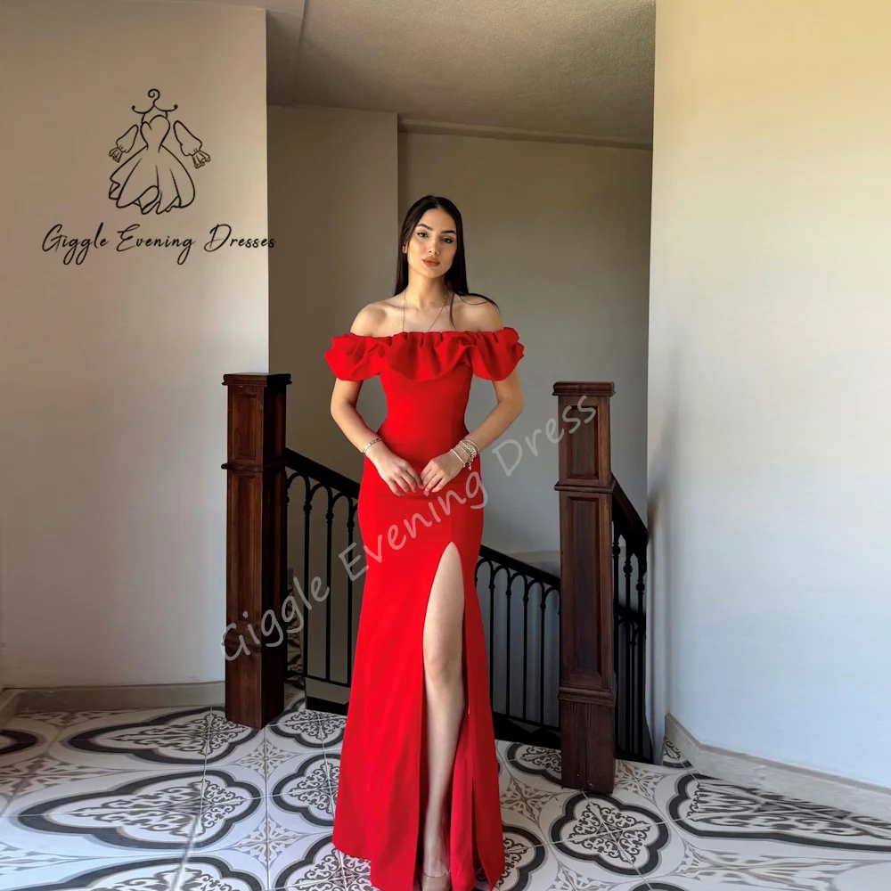 Giggle Luxury Party Dress Customized Off-the-shoulder With Split Crepe elegant Formal Saudi evening gala dress for women 2024
Giggle Luxury Party Dress Customized Off-the-shoulder With Split Crepe elegant Formal Saudi evening gala dress for women 2024