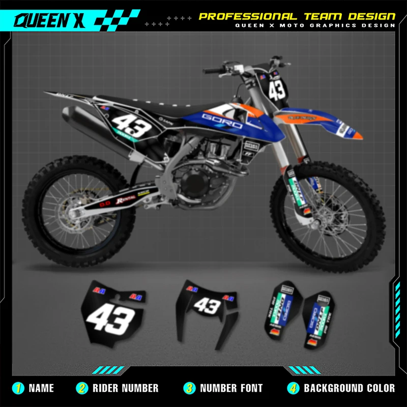 QUEEN X MOTO Custom Team мотоциклетные графические наклейки наборы для KTM SX SXF 2016 2017 2018 EXC XCW 2017 2018 2019
QUEEN X MOTO Custom Team мотоциклетные графические наклейки наборы для KTM SX SXF 2016 2017 2018 EXC XCW 2017 2018 2019