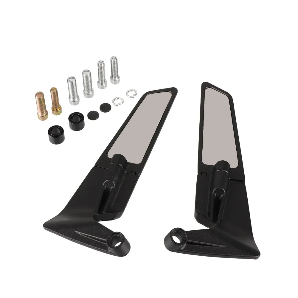 Motorcycle Rearview Mirror Adjustable Rotating Invisible Wind Wing Side Mirror Suitable for Kawasaki Suzuki Yamaha Ducati
Motorcycle Rearview Mirror Adjustable Rotating Invisible Wind Wing Side Mirror Suitable for Kawasaki Suzuki Yamaha Ducati