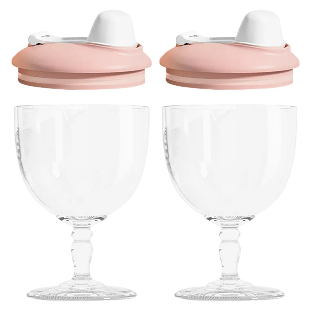 2 Pcs Baby Plastic Bottle Glass Cups for Kids Milk Toddler Straw Coffee Child Spill Proof
2 Pcs Baby Plastic Bottle Glass Cups for Kids Milk Toddler Straw Coffee Child Spill Proof