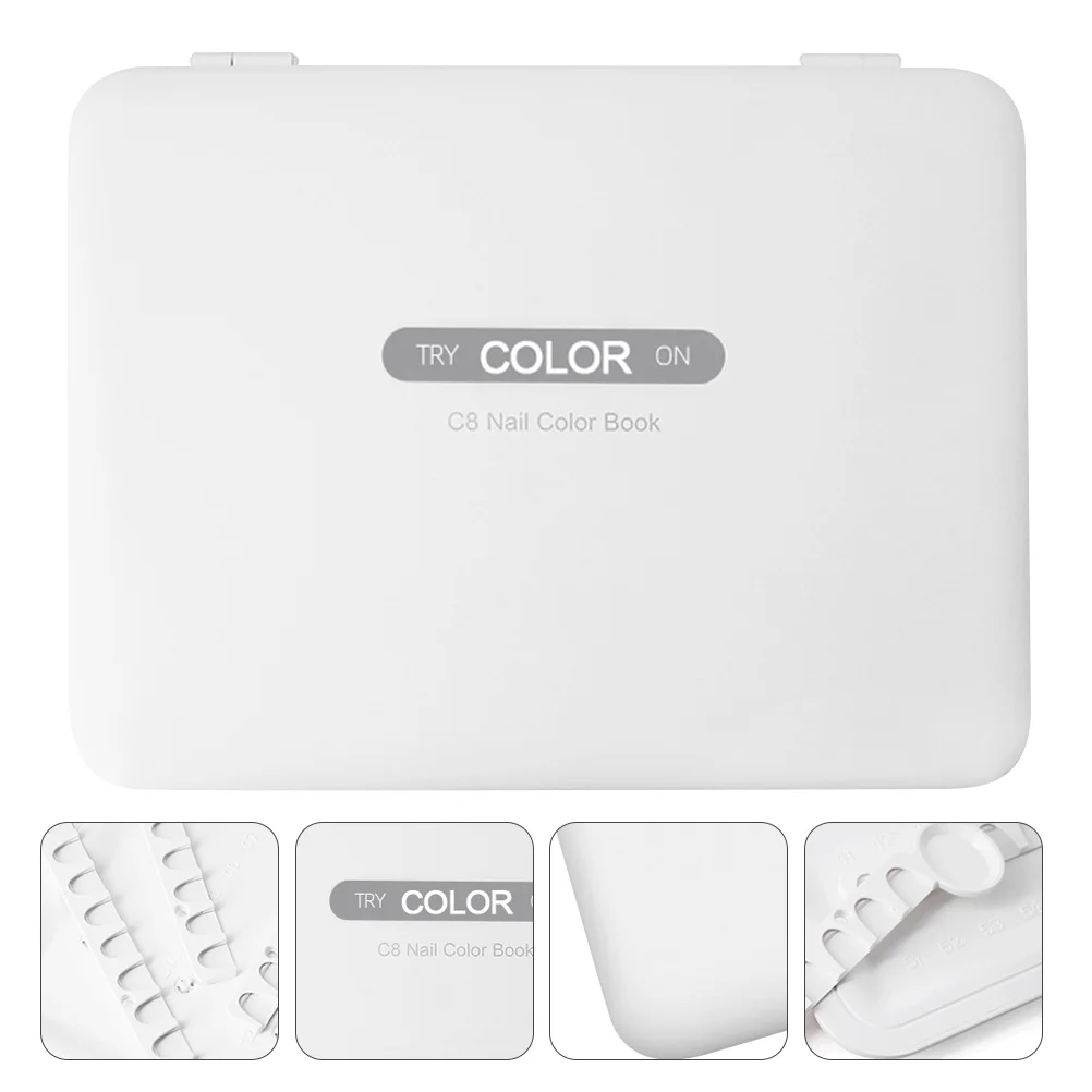1Pc 120-color Nail Color Sample Plate Practical Nail Color Display Book (White) Manicure Color Board Nail Color Display Plate
1Pc 120-color Nail Color Sample Plate Practical Nail Color Display Book (White) Manicure Color Board Nail Color Display Plate