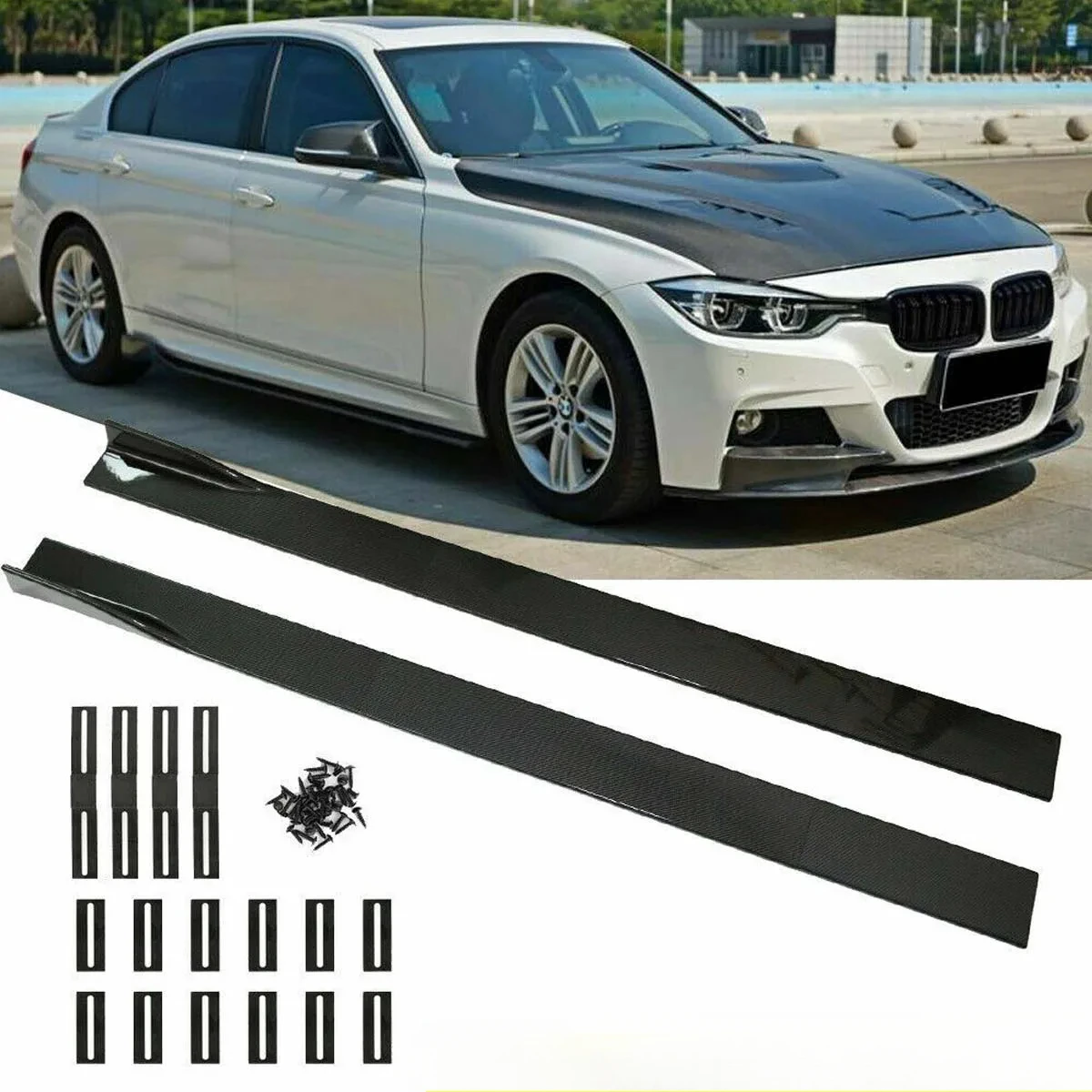 Side Skirt Universal For BMW 2007-2013 3-Series E90 E92 E93 M3 Extension Kit Splitters Apron Winglet Car Tuning Accessories
Side Skirt Universal For BMW 2007-2013 3-Series E90 E92 E93 M3 Extension Kit Splitters Apron Winglet Car Tuning Accessories