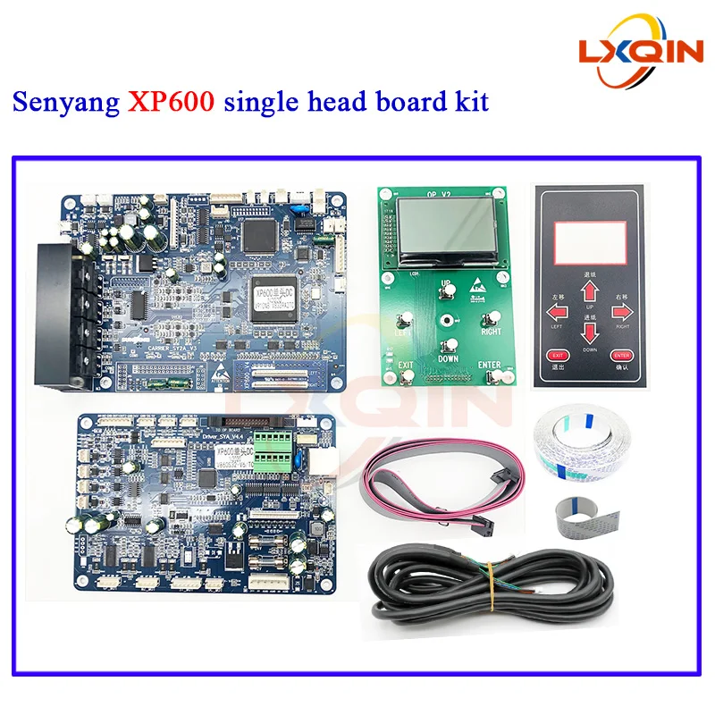 LXQIN Senyang Board Kit for XP600/i3200/i1600 Single Head with Cables Carriage Board Sunyang Printer Electronics Conversion Kit
LXQIN Senyang Board Kit for XP600/i3200/i1600 Single Head with Cables Carriage Board Sunyang Printer Electronics Conversion Kit