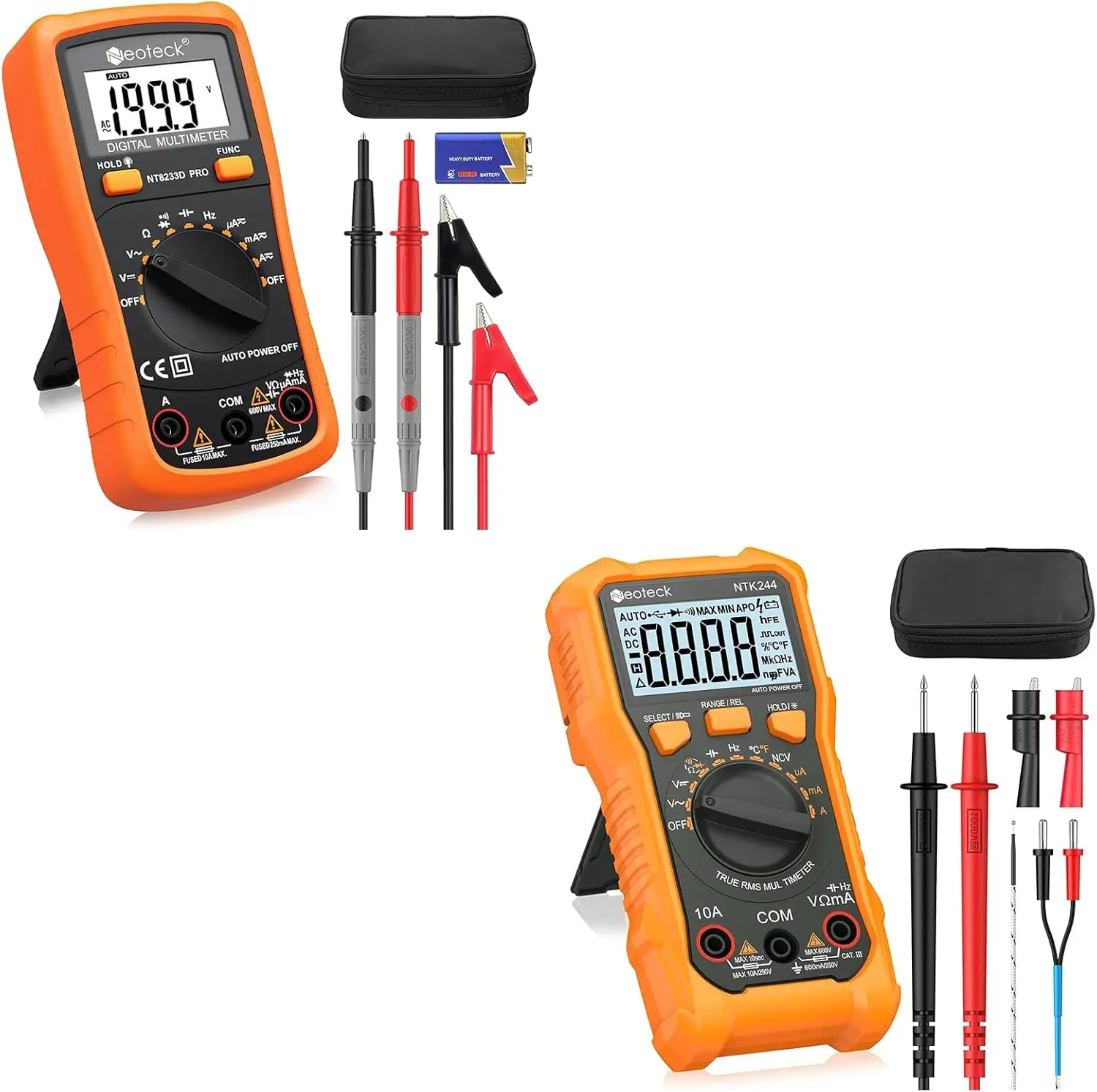 2000 Counts Digital Multimeter+6000 Counts Digital Multimeter
2000 Counts Digital Multimeter+6000 Counts Digital Multimeter