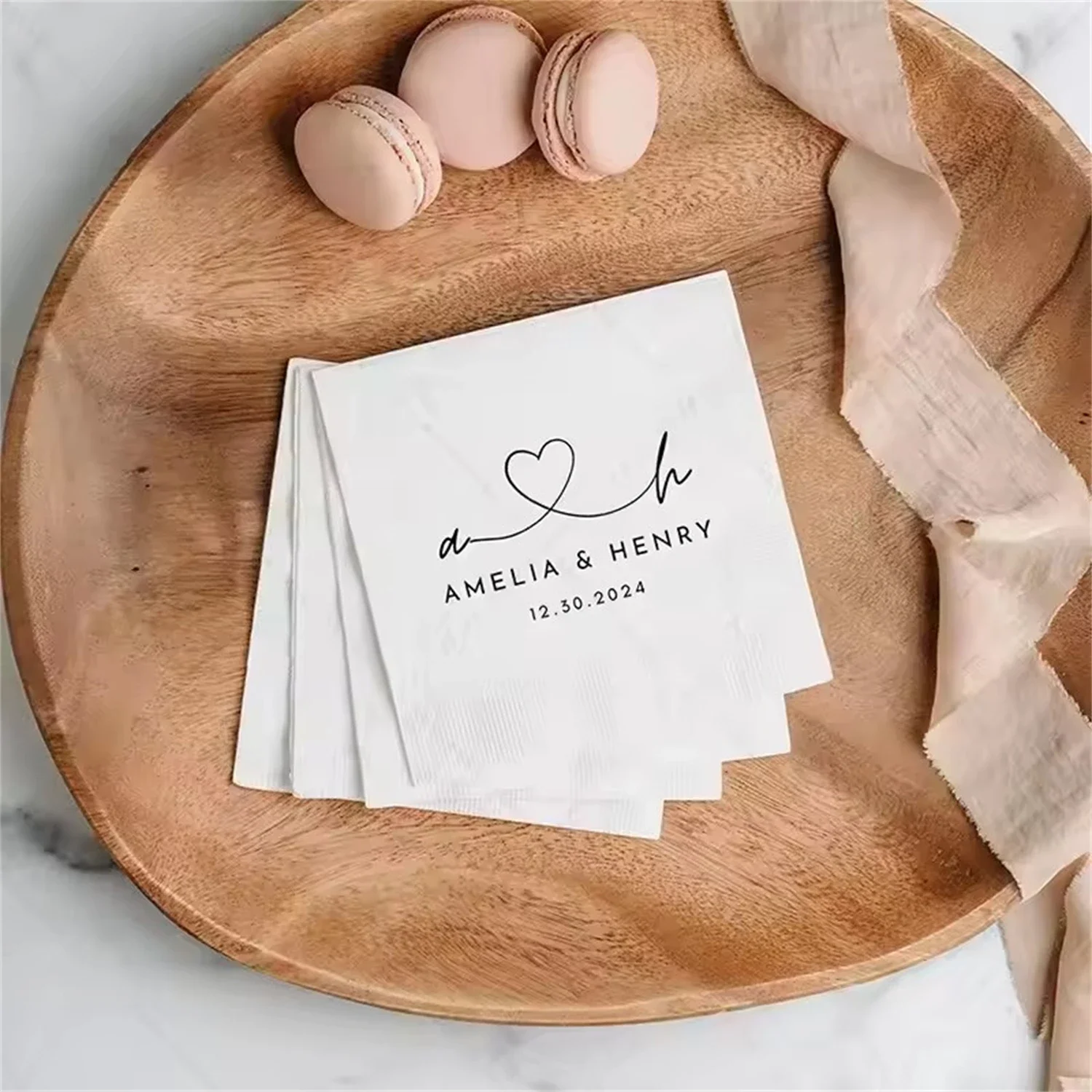 Personalized Paper Napkins for Wedding Custom Napkin of Cocktail Disposable Paper for Cocktail Party Baby Shower Event Pet Party
Personalized Paper Napkins for Wedding Custom Napkin of Cocktail Disposable Paper for Cocktail Party Baby Shower Event Pet Party