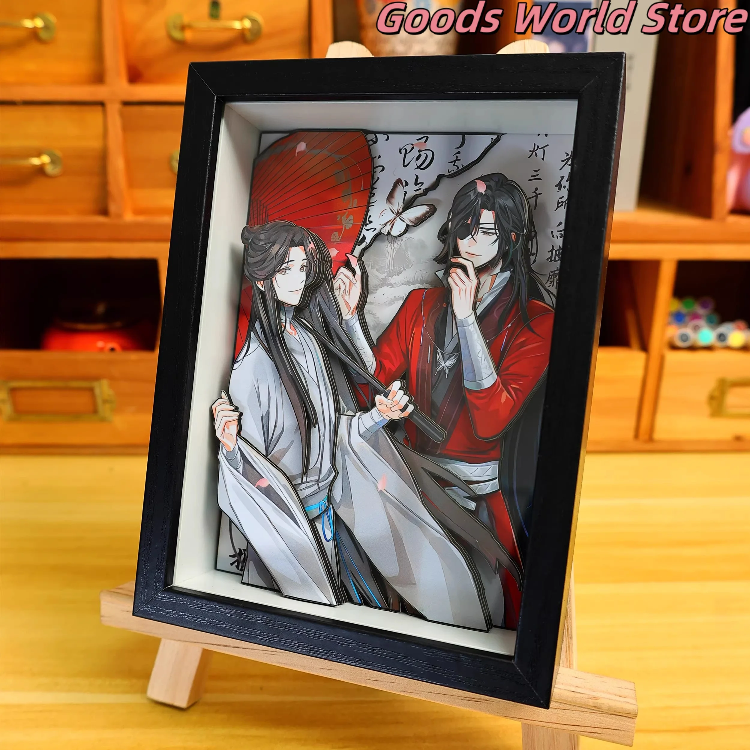 Xielian Huacheng handmade stereoscopic painting Anime Ornament Decoration TGCF Tian Guan Ci Fu XIelian Cosplay Costume Gift
Xielian Huacheng handmade stereoscopic painting Anime Ornament Decoration TGCF Tian Guan Ci Fu XIelian Cosplay Costume Gift