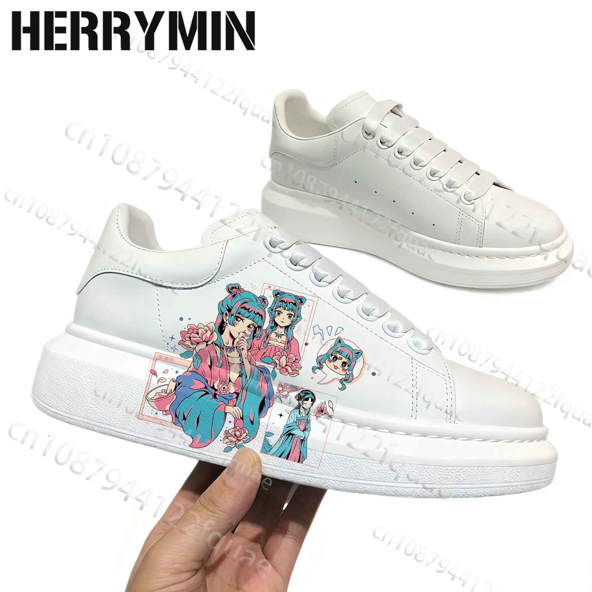 Size 35-44 Super Cute Apothecary Diaries Graffiti Adult Woman Shoes Waterproof Comfortable Outdoor White Shoes
Size 35-44 Super Cute Apothecary Diaries Graffiti Adult Woman Shoes Waterproof Comfortable Outdoor White Shoes