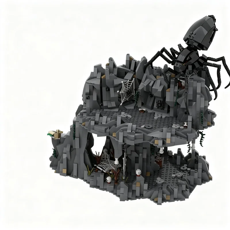 NEW 2261PCS Lording Of The Ringsed Movie MOC Shelob's Lair Model DIY Creative Ideas Child Toy Assembly Puzzle Birthday Gift
NEW 2261PCS Lording Of The Ringsed Movie MOC Shelob's Lair Model DIY Creative Ideas Child Toy Assembly Puzzle Birthday Gift