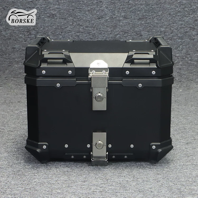 BORSKE Custom 46L Alloy Top Box Motorcycle Aluminum Rear Tail Box Luggage Box for Storage
BORSKE Custom 46L Alloy Top Box Motorcycle Aluminum Rear Tail Box Luggage Box for Storage
