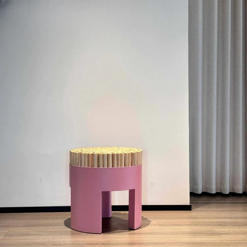 Creative match stool, modern art Internet celebrity living room small apartment shoe changing round stool, tea room low stool
Creative match stool, modern art Internet celebrity living room small apartment shoe changing round stool, tea room low stool