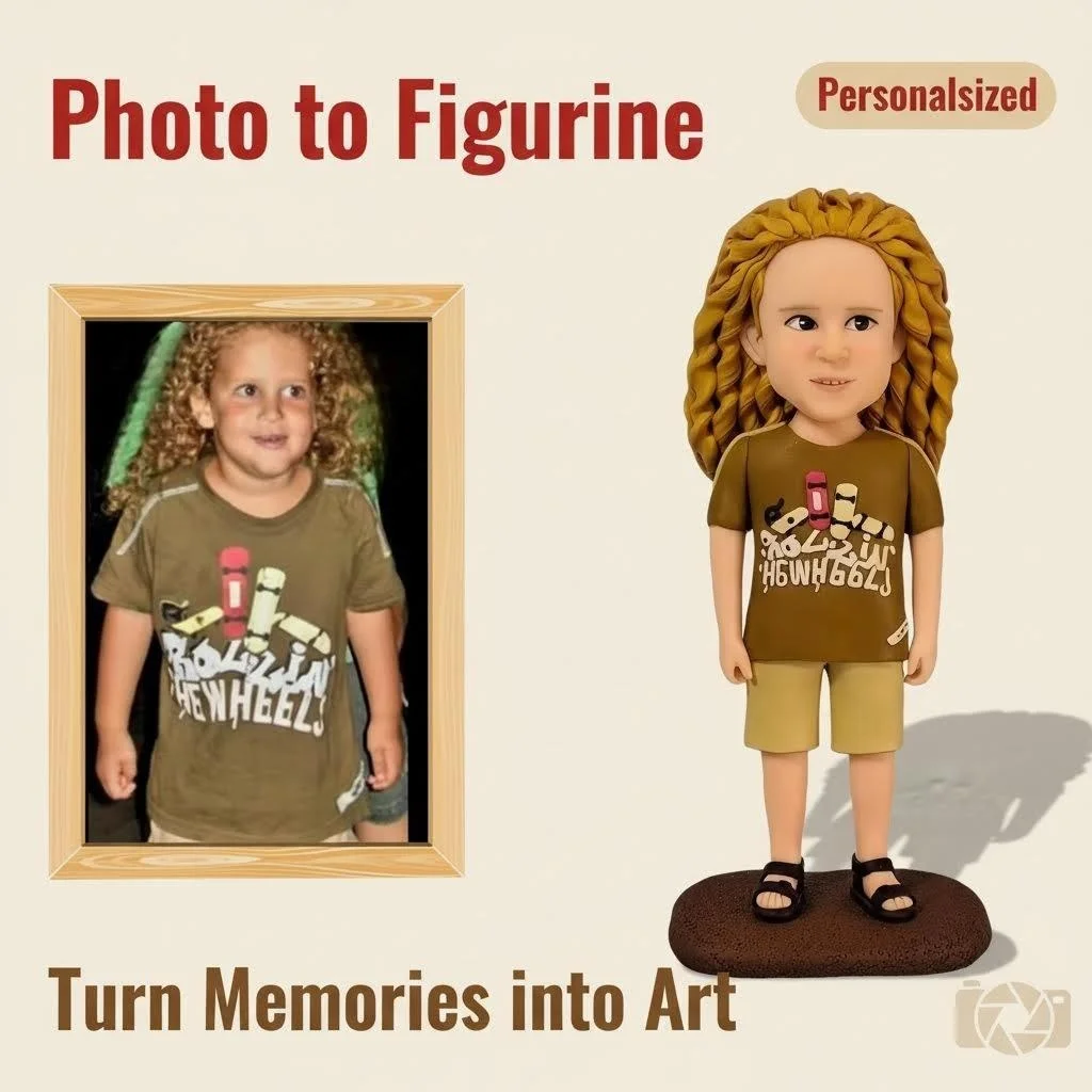 Персонализированная фигурка-бобблхед ручной работы из глины, подарок на день рождения
Персонализированная фигурка-бобблхед ручной работы из глины, подарок на день рождения