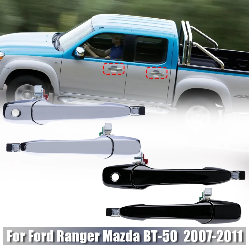 Front Rear Left Right Black Exterior Door Handle UR5659410B UR6359410A UR5858410C For Ford Ranger For Mazda BT-50 2007 - 2011
Front Rear Left Right Black Exterior Door Handle UR5659410B UR6359410A UR5858410C For Ford Ranger For Mazda BT-50 2007 - 2011