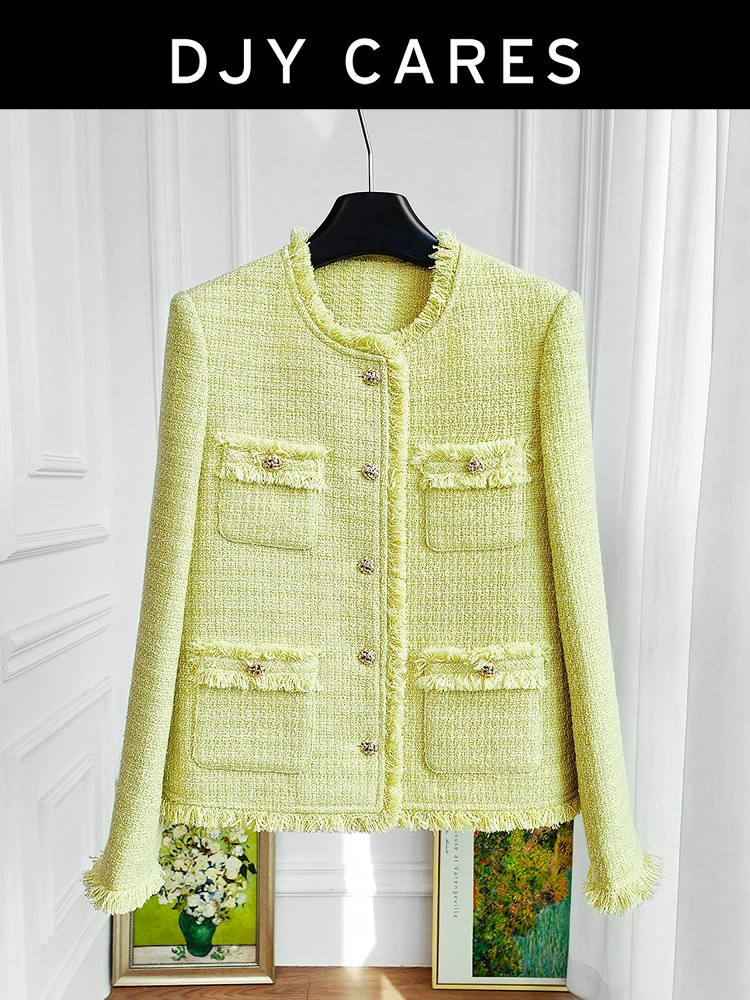 Новое шерстяное пальто с цветочным принтом лайма, универсальный топ большого размера
Новое шерстяное пальто с цветочным принтом лайма, универсальный топ большого размера