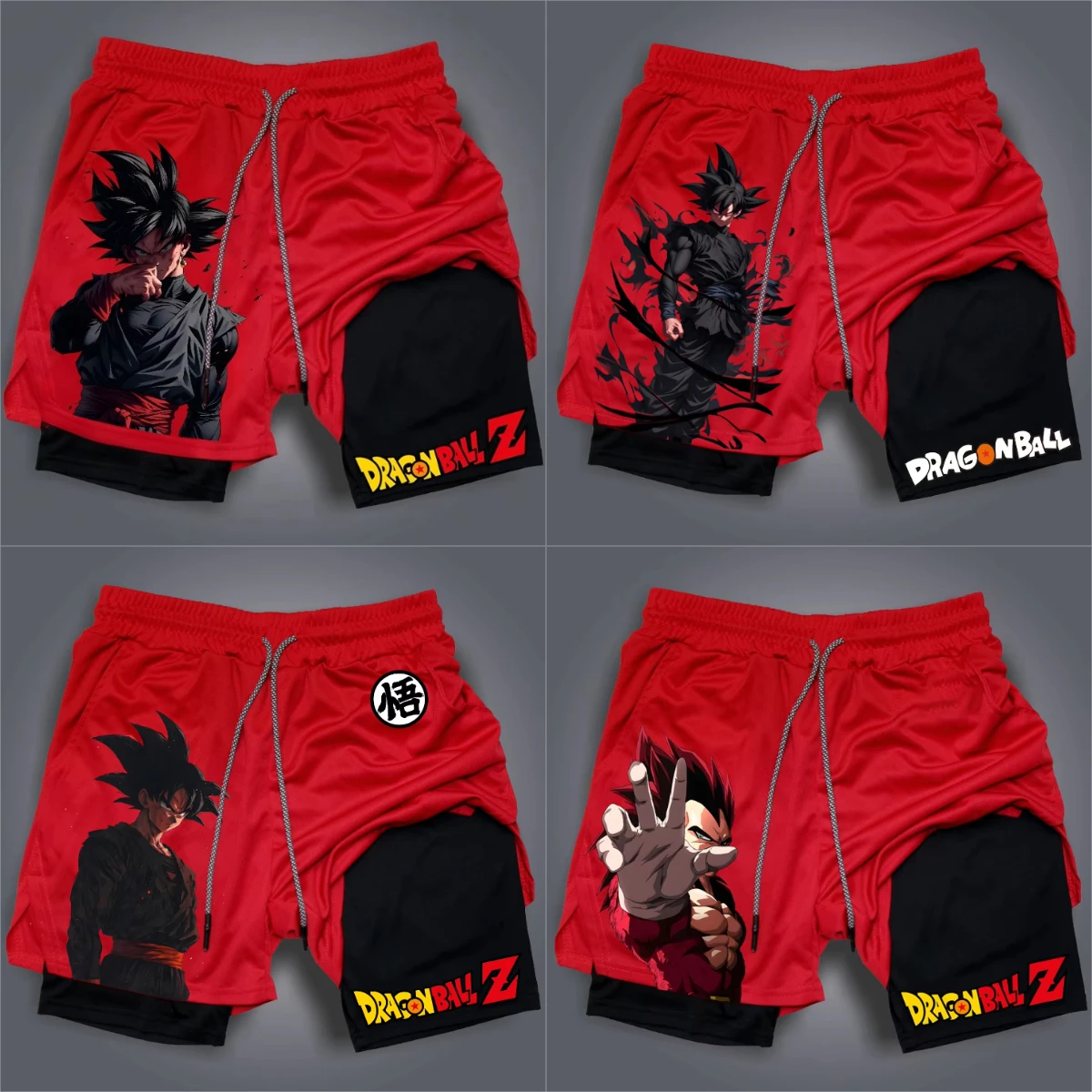 Dragon Ball Super Series Super Saiyan Zamas Wukong Diablo Series Summer Men's and Women's Fake Two-piece Fitness Casual Shorts
Dragon Ball Super Series Super Saiyan Zamas Wukong Diablo Series Summer Men's and Women's Fake Two-piece Fitness Casual Shorts