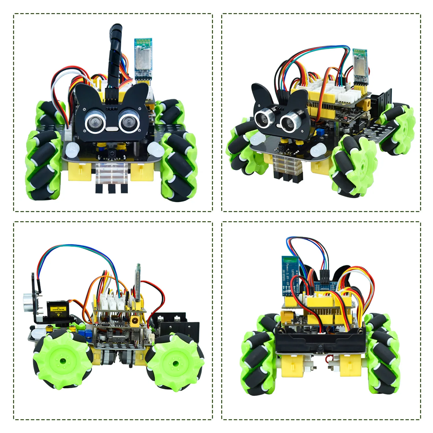 Raspberry Pi Pico Car Kit, Mecanum Wheel Tracking and Obstacle Avoidance, microPython Programming and Development Board
Raspberry Pi Pico Car Kit, Mecanum Wheel Tracking and Obstacle Avoidance, microPython Programming and Development Board