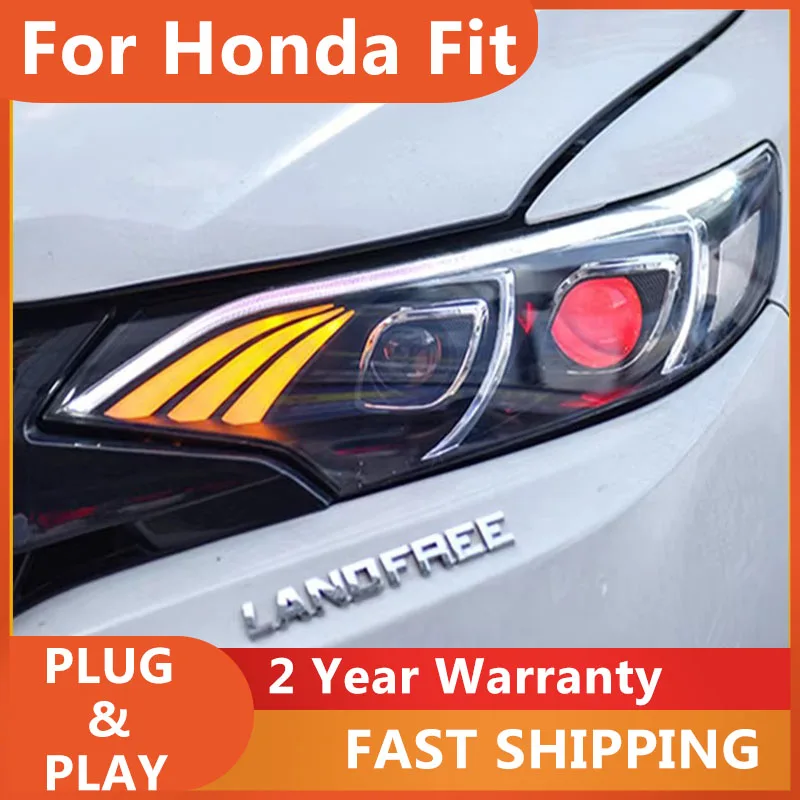 KOWELL Car Styling Headlights 2014 2015 2016 2017 Honda Fit Headlamp DRL Lens Double Beam Xenon of Benz Led Bar Style
KOWELL Car Styling Headlights 2014 2015 2016 2017 Honda Fit Headlamp DRL Lens Double Beam Xenon of Benz Led Bar Style