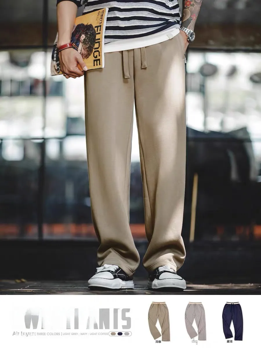 Мужские повседневные брюки Maden прямого кроя, не мнущиеся, эластичные, свободного кроя, с воздушной прослойкой, осенние, комфортные спортивные штаны
Мужские повседневные брюки Maden прямого кроя, не мнущиеся, эластичные, свободного кроя, с воздушной прослойкой, осенние, комфортные спортивные штаны