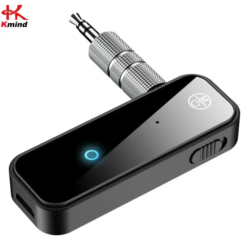 KMIND Transmit Bluetooth 5.0 Transmitter Receiver 2 in1 Jack Wireless Adapter 3.5mm Audio AUX Adapter For Car Audio Music Aux
KMIND Transmit Bluetooth 5.0 Transmitter Receiver 2 in1 Jack Wireless Adapter 3.5mm Audio AUX Adapter For Car Audio Music Aux