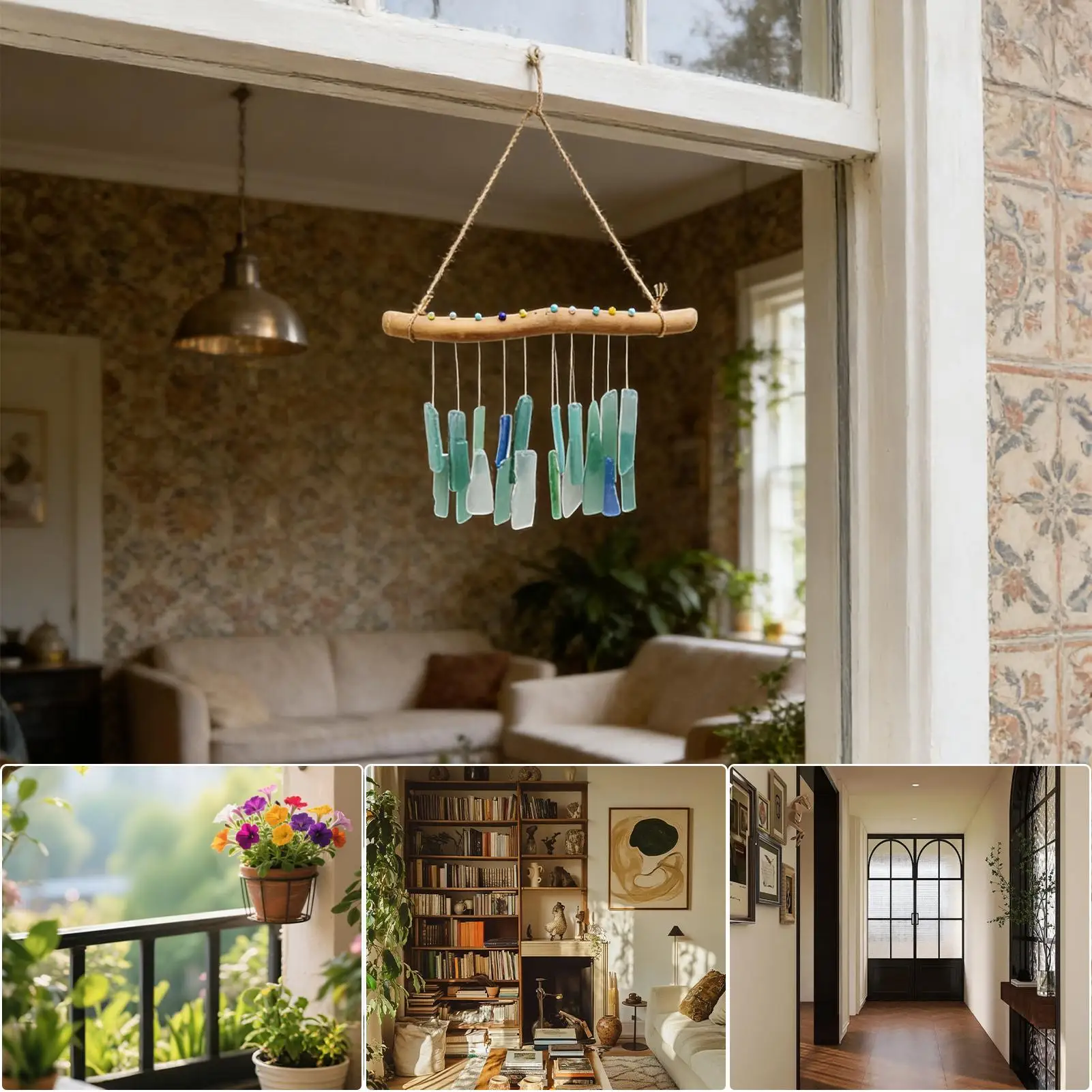 Ветряные колокольчики из стекла: расслабляющие, устойчивые к непогоде украшения для сада, патио, веранды, балкона, газона, окна, пляжа, дома
Ветряные колокольчики из стекла: расслабляющие, устойчивые к непогоде украшения для сада, патио, веранды, балкона, газона, окна, пляжа, дома