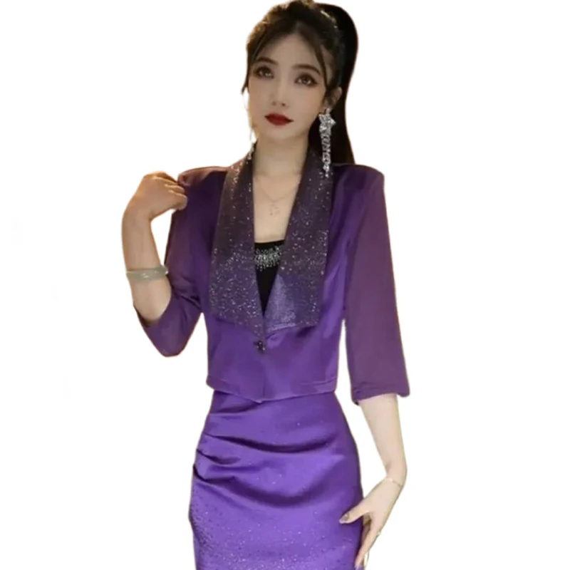 2026 Summer Women Jacket Collar Mesh Jacket New Seven Quarter Cardigan Top Coat
2026 Summer Women Jacket Collar Mesh Jacket New Seven Quarter Cardigan Top Coat