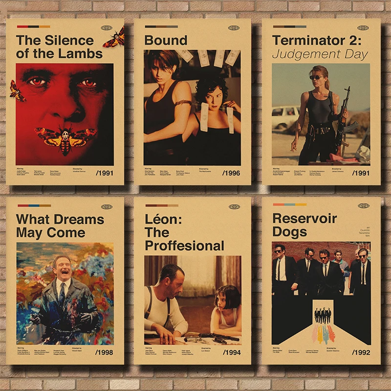 Buy Three Get Four Classic Movie Posters Kraft Paper Prints Vintage Hot Film Home Living Room Dorm Club Art Wall Decor Painting
Buy Three Get Four Classic Movie Posters Kraft Paper Prints Vintage Hot Film Home Living Room Dorm Club Art Wall Decor Painting