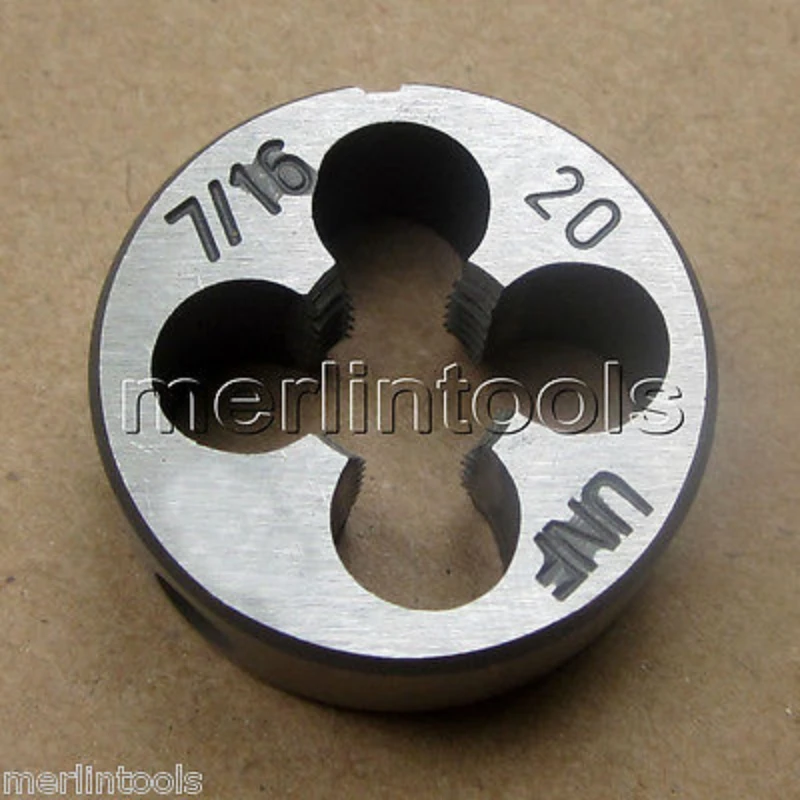 7/16 Series Metric Right hand Die 16 27 40 UN UNF BSW HSS 7/16-20
7/16 Series Metric Right hand Die 16 27 40 UN UNF BSW HSS 7/16-20