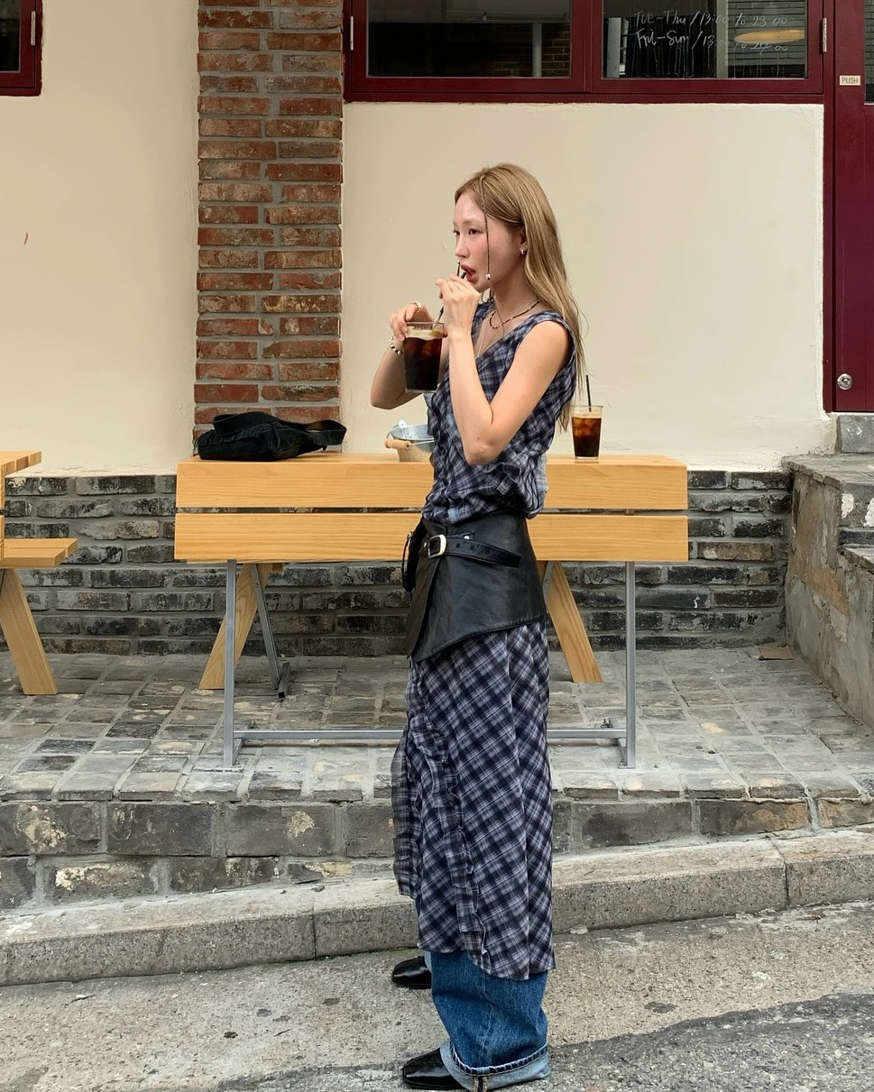 Decorative One-Piece Waist Belt ket f-Skirt Sli High Waist ort Skirt Pure Color Commute Sle Women's Faion
Decorative One-Piece Waist Belt ket f-Skirt Sli High Waist ort Skirt Pure Color Commute Sle Women's Faion