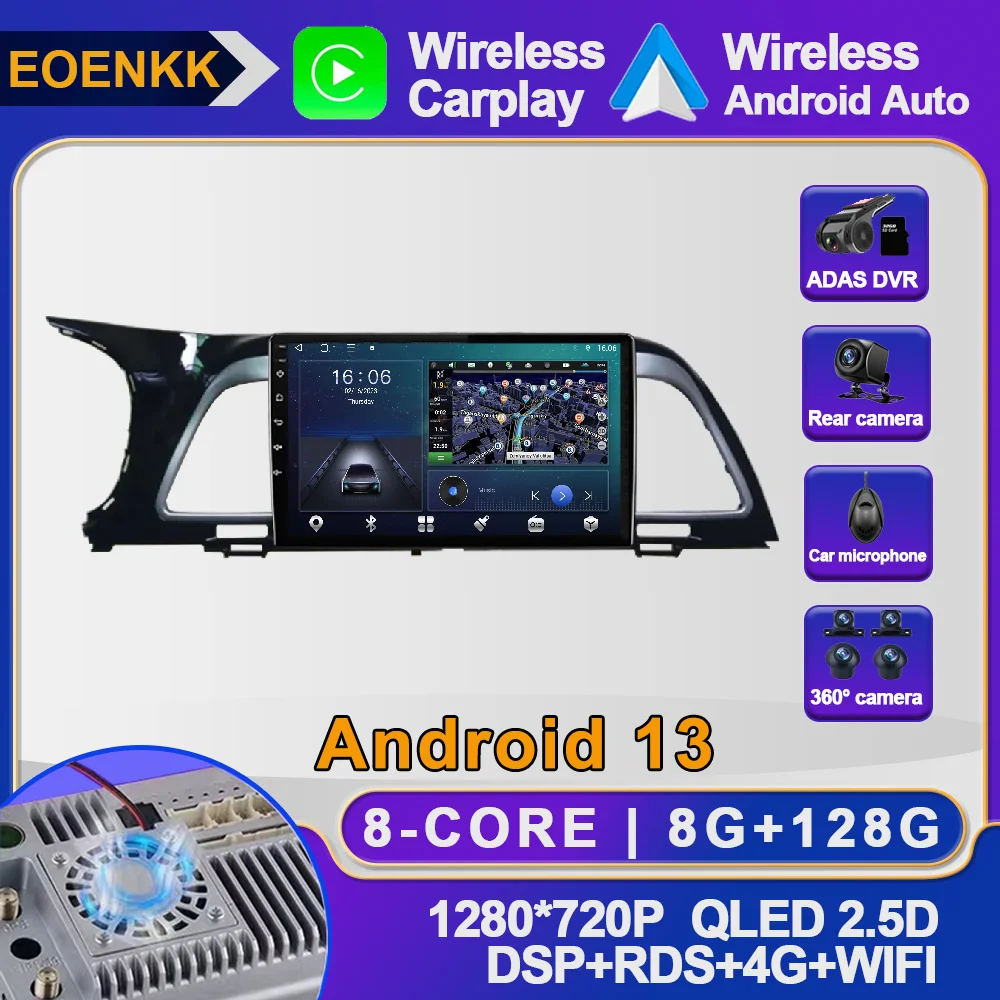 Android 13 For KIA K4 2014 - 2018 Car Radio WIFI RDS ADAS SWC Player Autoradio No 2din Video Navigation GPS DSP Multimedia 4G
Android 13 For KIA K4 2014 - 2018 Car Radio WIFI RDS ADAS SWC Player Autoradio No 2din Video Navigation GPS DSP Multimedia 4G