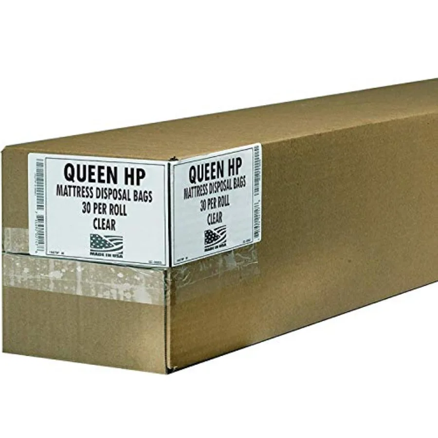 High Performance Queen Size Mattress 2.5 MIL eq Clear Waterproof Cover Bags - 72" x 94" - Pack of 30 - for Moving Storage and C
High Performance Queen Size Mattress 2.5 MIL eq Clear Waterproof Cover Bags - 72" x 94" - Pack of 30 - for Moving Storage and C