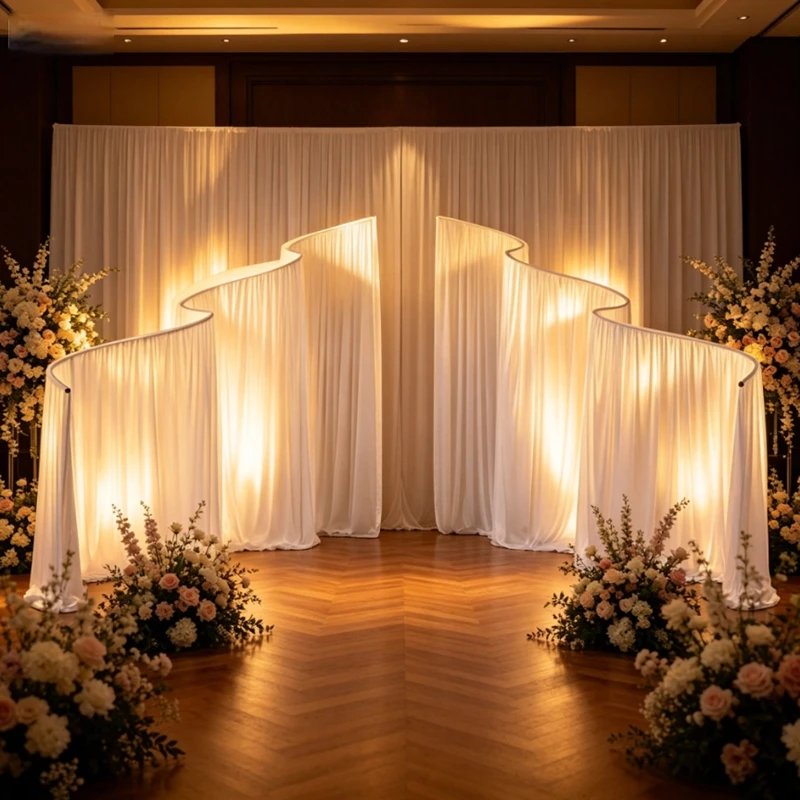 Luxury S Type Wedding Arch Frame And Fabric Display Rack For Outdoor Party Event Decoration Backdrop Stand Props
Luxury S Type Wedding Arch Frame And Fabric Display Rack For Outdoor Party Event Decoration Backdrop Stand Props