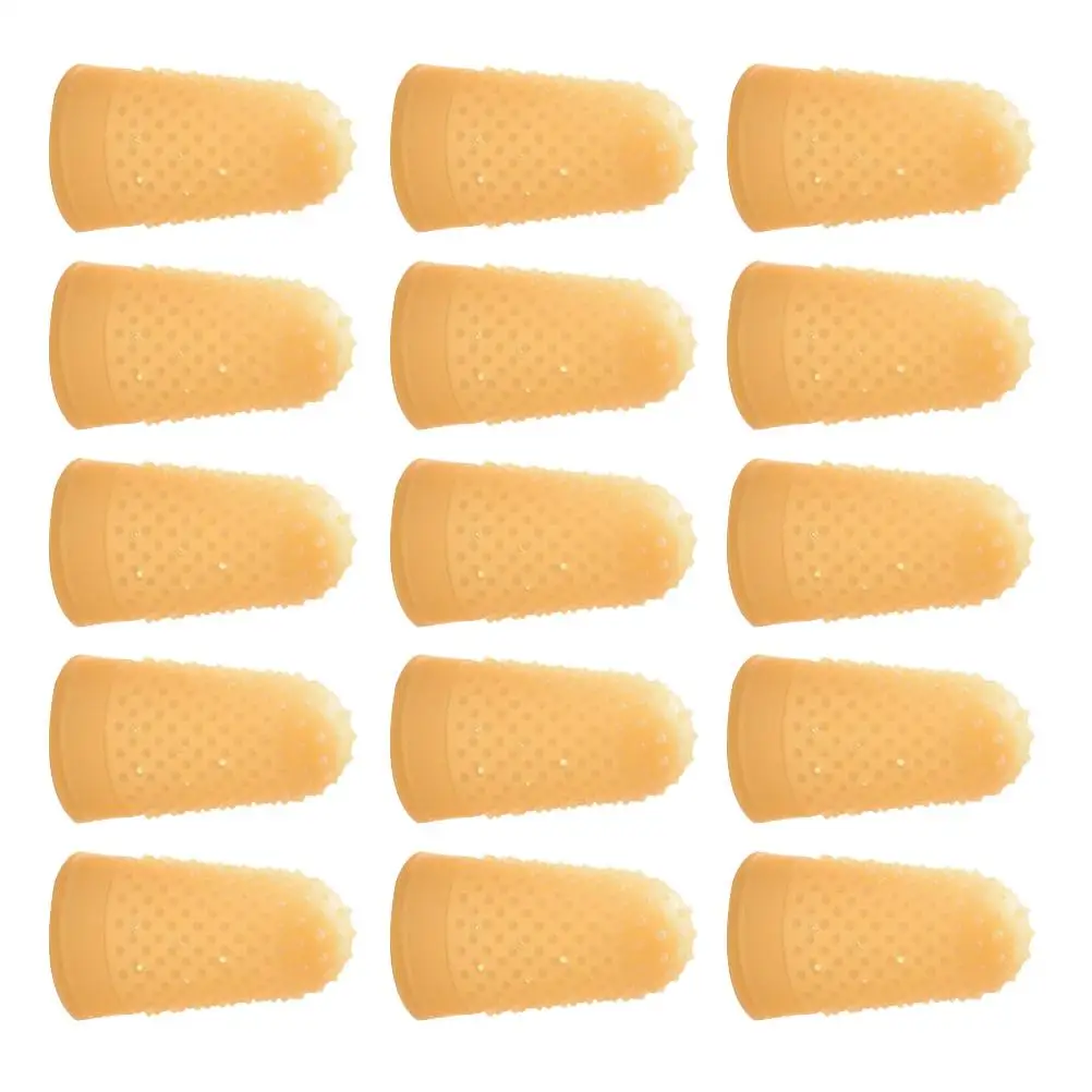 25pcs Anti-static Finger Covers Rubber Tips Work Gloves Protective Cots Reusable Cost-effective Size12 Beige Strong
25pcs Anti-static Finger Covers Rubber Tips Work Gloves Protective Cots Reusable Cost-effective Size12 Beige Strong