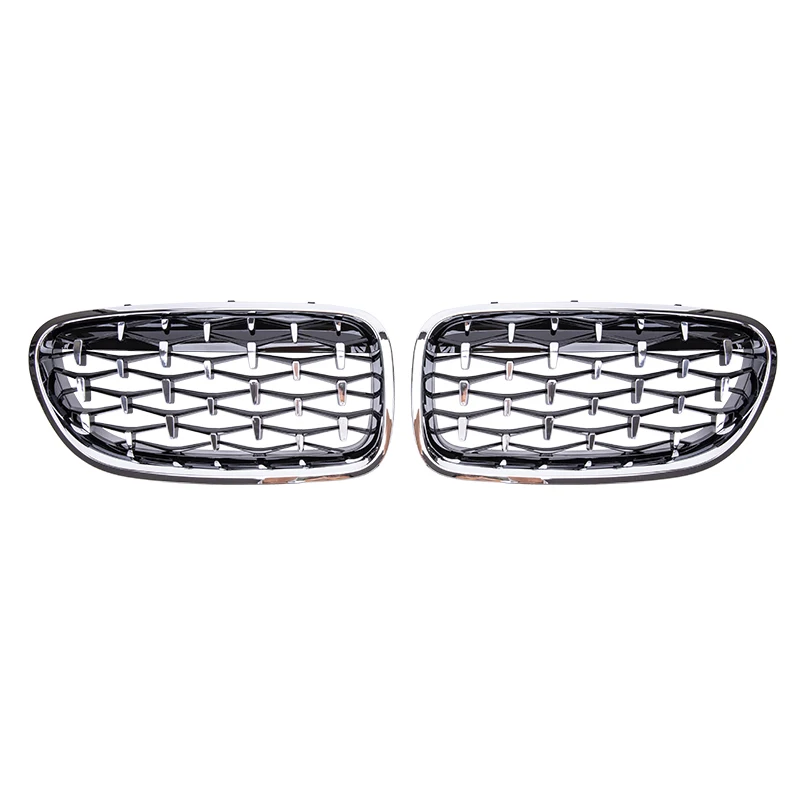 All Silver Diamond Front Bumper Grille for BMW 5 Series F10 F18 2010-2016 525i 530i 535i Car Auto Grills Body Accessories
All Silver Diamond Front Bumper Grille for BMW 5 Series F10 F18 2010-2016 525i 530i 535i Car Auto Grills Body Accessories