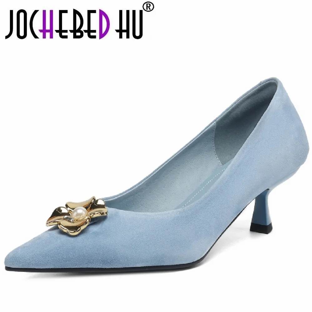 【JOCHEBED HU】Handmade Genuine Leather Style Color High Heels Women's Hot Sale Of The Season New Popular Pointed Toe Slip-On
【JOCHEBED HU】Handmade Genuine Leather Style Color High Heels Women's Hot Sale Of The Season New Popular Pointed Toe Slip-On