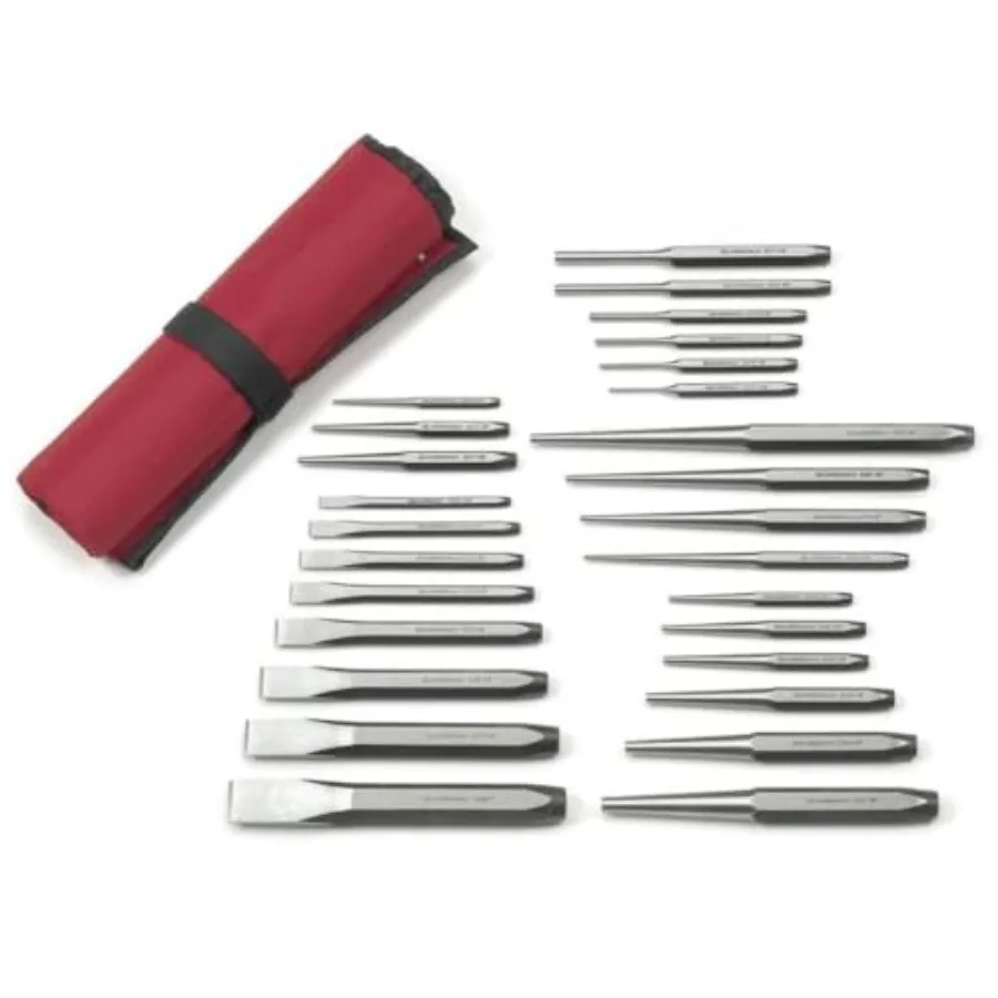 27 Pcs Large Punch and Chisel Set 82306
27 Pcs Large Punch and Chisel Set 82306