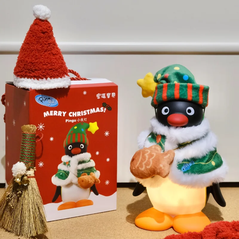 Genuine Pingu Penguin Night Light Peripheral Patting Light Dress Up Animal Bedside Lamp Toys Decoration Birthday Christmas Gift
Genuine Pingu Penguin Night Light Peripheral Patting Light Dress Up Animal Bedside Lamp Toys Decoration Birthday Christmas Gift