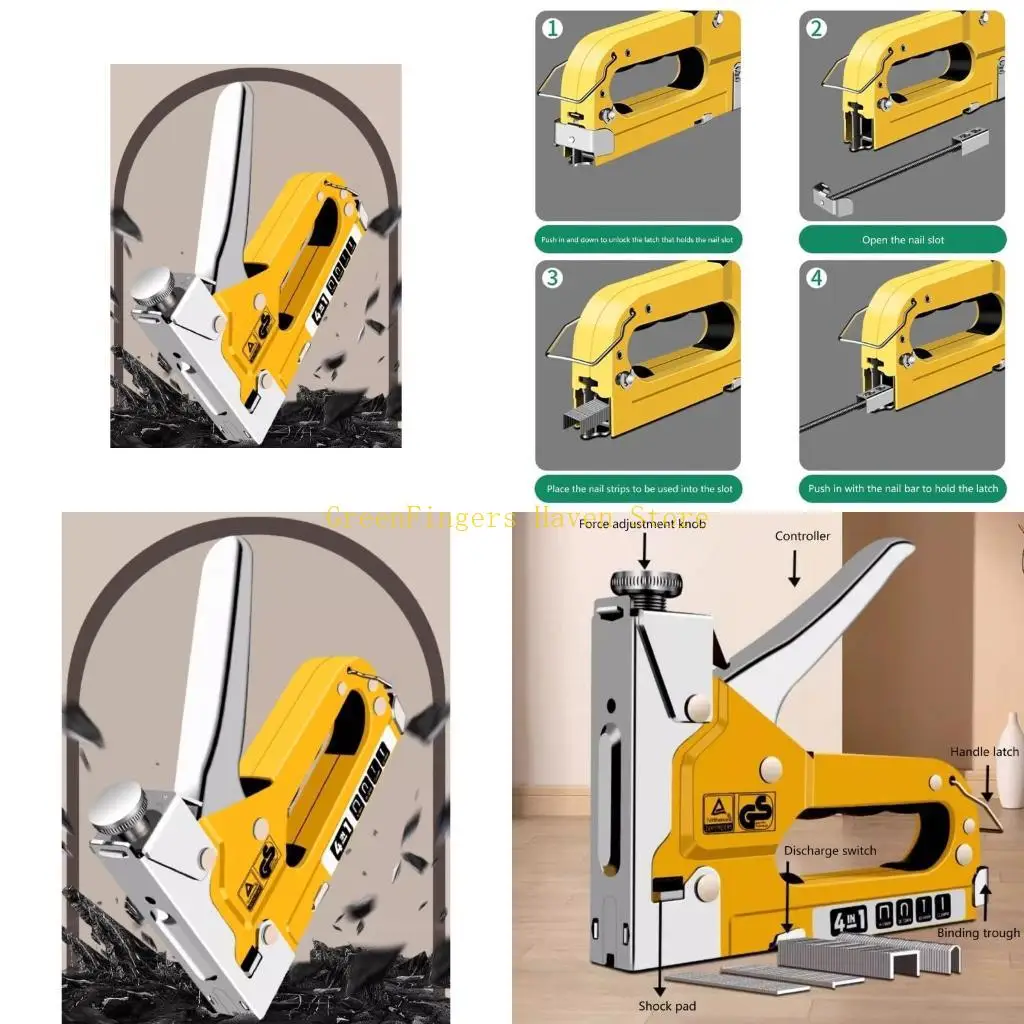 F68d Stapler Guns Heavy Duty Staple Guns Tackers, стреляющие в Nailers Stapler для мебели для деревообрабатывающих инструментов
F68d Stapler Guns Heavy Duty Staple Guns Tackers, стреляющие в Nailers Stapler для мебели для деревообрабатывающих инструментов
