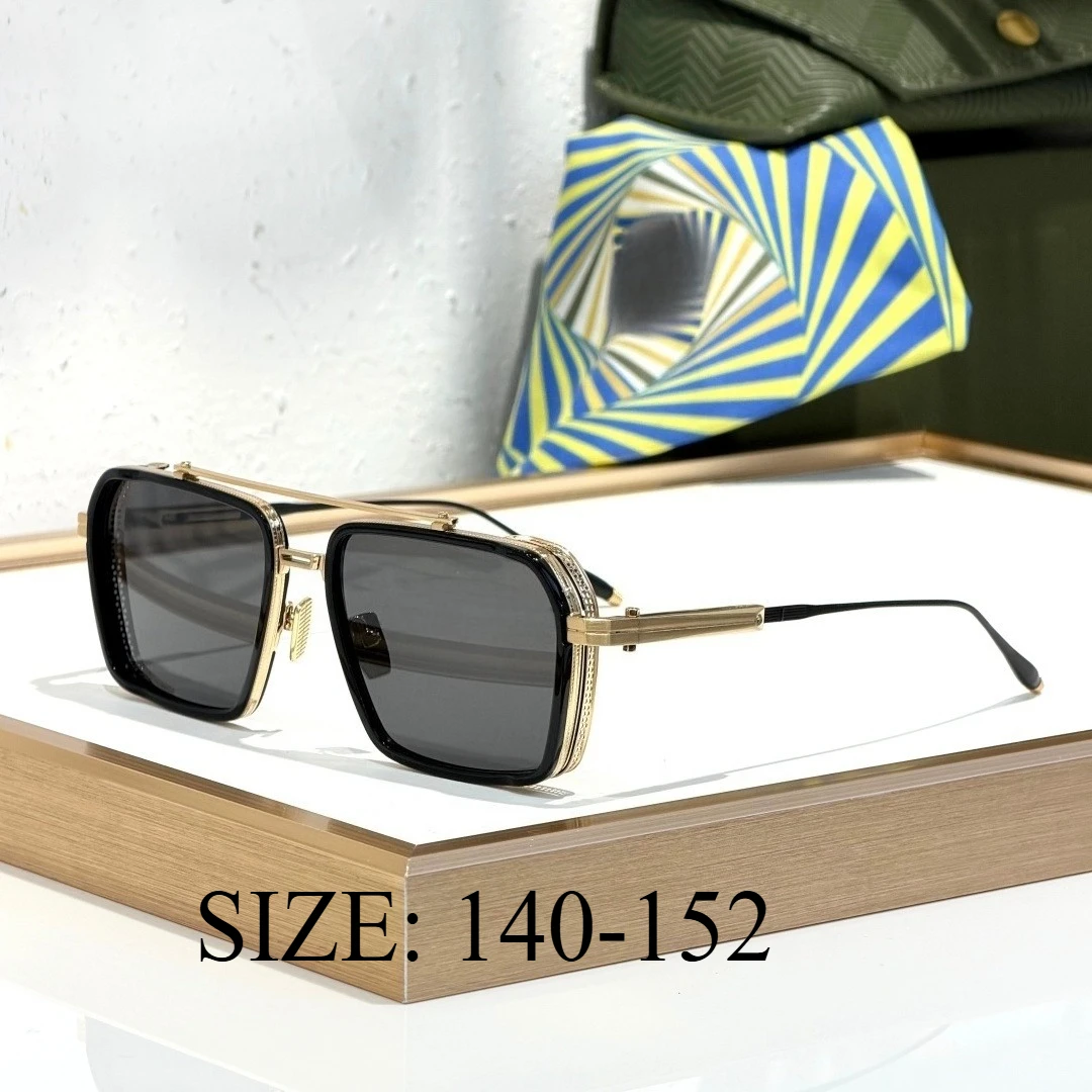 AKS-510 140-152 Double Bridge Pilot Sunglasses Men Women UV400 Retro Special Design Fashion Eyewear with Box
AKS-510 140-152 Double Bridge Pilot Sunglasses Men Women UV400 Retro Special Design Fashion Eyewear with Box