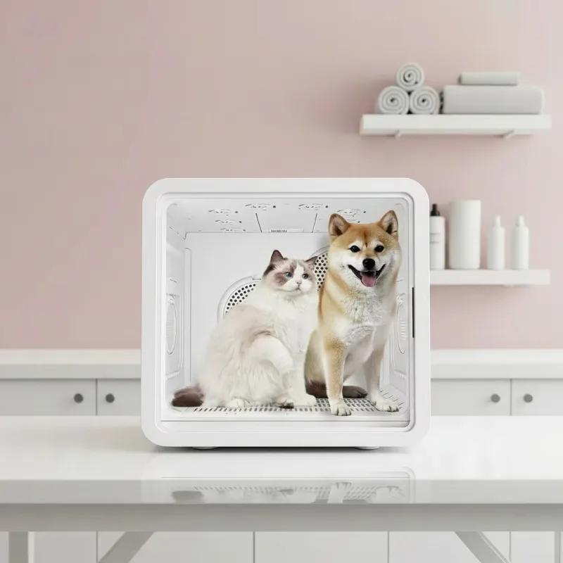 82L Dual Motor with 11 air Outlets Bathing Gadget for Cats & Small Dogs Fully Automatic Smart Pet Dryer Box
82L Dual Motor with 11 air Outlets Bathing Gadget for Cats & Small Dogs Fully Automatic Smart Pet Dryer Box