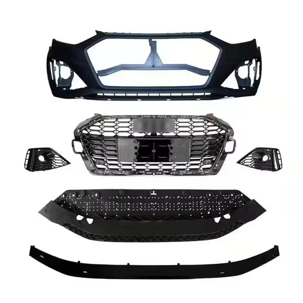 High Quality PP Material Front Bumper For Audi A4 RS4 Tuning Parts For 2020-2024 Models
High Quality PP Material Front Bumper For Audi A4 RS4 Tuning Parts For 2020-2024 Models