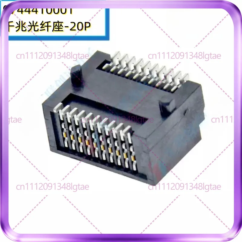 20-50pcs New original 0744410001 744410001 74441-0001 20Pin SFP fiber module socket connector
20-50pcs New original 0744410001 744410001 74441-0001 20Pin SFP fiber module socket connector