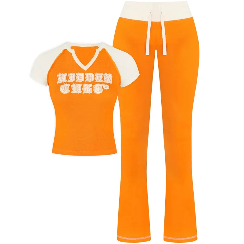 AMad ZEmbroidered lettering Patch Women Top Goth Cute Baby T-shirt Set Vintage Y2k Slim Sweatpant Summer street 2025 wrl22
AMad ZEmbroidered lettering Patch Women Top Goth Cute Baby T-shirt Set Vintage Y2k Slim Sweatpant Summer street 2025 wrl22