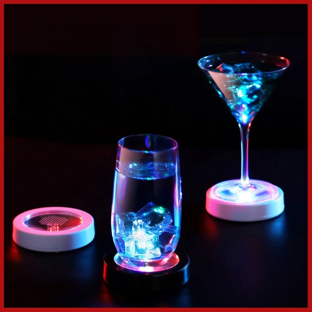 LED Coaster Flashing Round Shape Light Up Beer Wine Glass Drinking Bottle Cup Luminous Mat Home Party Club Bar Supply 
LED Coaster Flashing Round Shape Light Up Beer Wine Glass Drinking Bottle Cup Luminous Mat Home Party Club Bar Supply