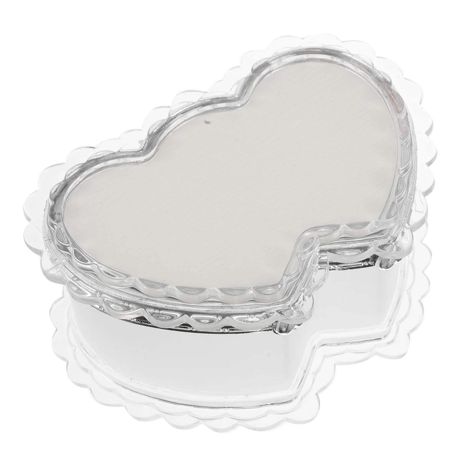Heart Shape Jewelry Box Storage Kids DIY ganizer With Mirror Semi Transparent Case For Accessories Girls Room Decor Practical
Heart Shape Jewelry Box Storage Kids DIY ganizer With Mirror Semi Transparent Case For Accessories Girls Room Decor Practical