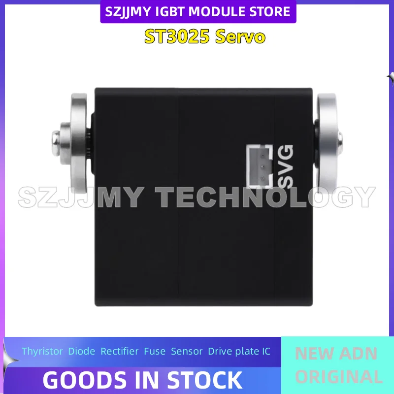 ST3025 Servo 40kg.cm Serial Bus Servo High Precision High Torque 360 ° Magnetic Encoder NEW ORIGINAL IN STOCK
ST3025 Servo 40kg.cm Serial Bus Servo High Precision High Torque 360 ° Magnetic Encoder NEW ORIGINAL IN STOCK