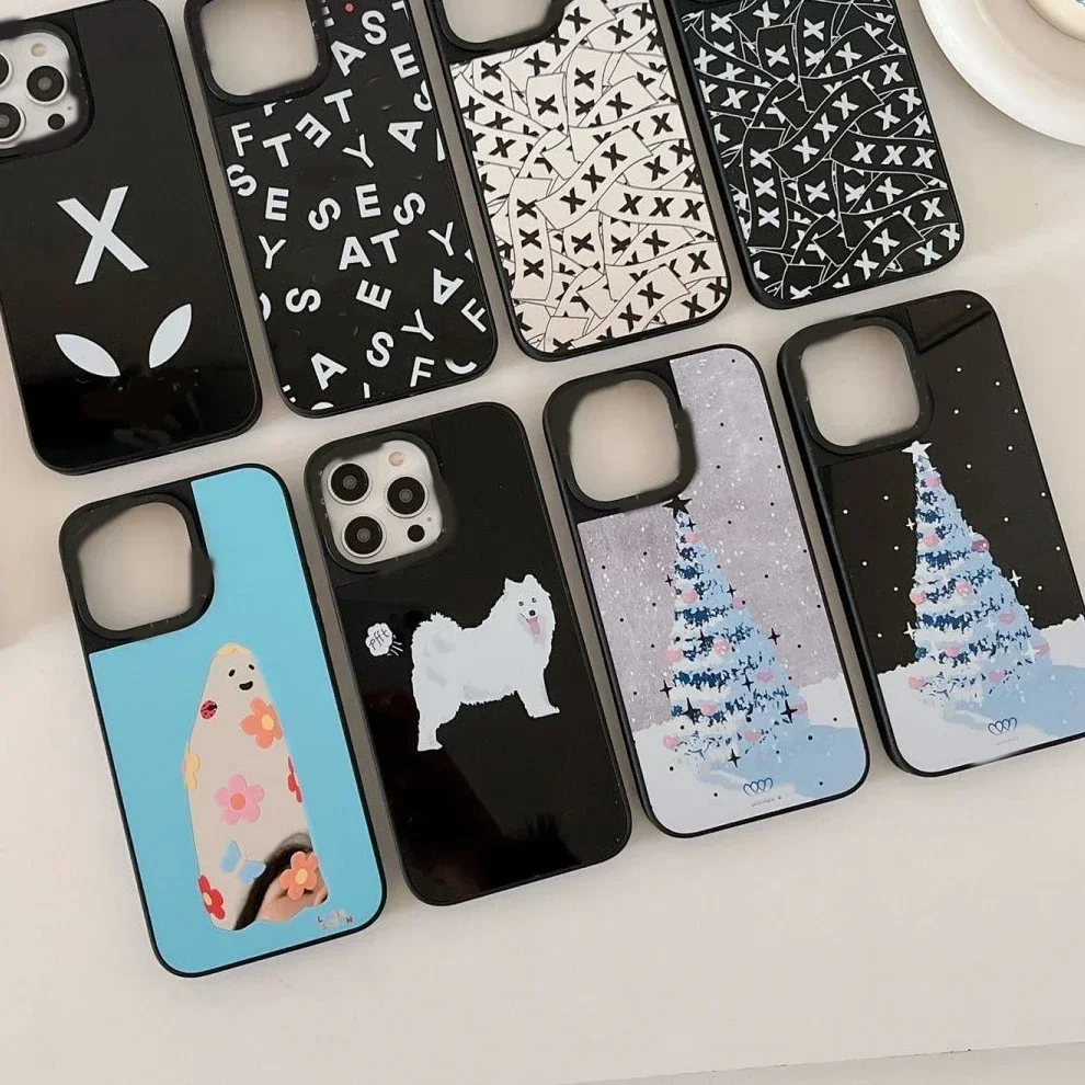 Christmas Fashion Mirror Surface Phone Case Cover for IPhone 14 13 12 11 15 Pro Max Case for IPhone 15 Pro Max
Christmas Fashion Mirror Surface Phone Case Cover for IPhone 14 13 12 11 15 Pro Max Case for IPhone 15 Pro Max