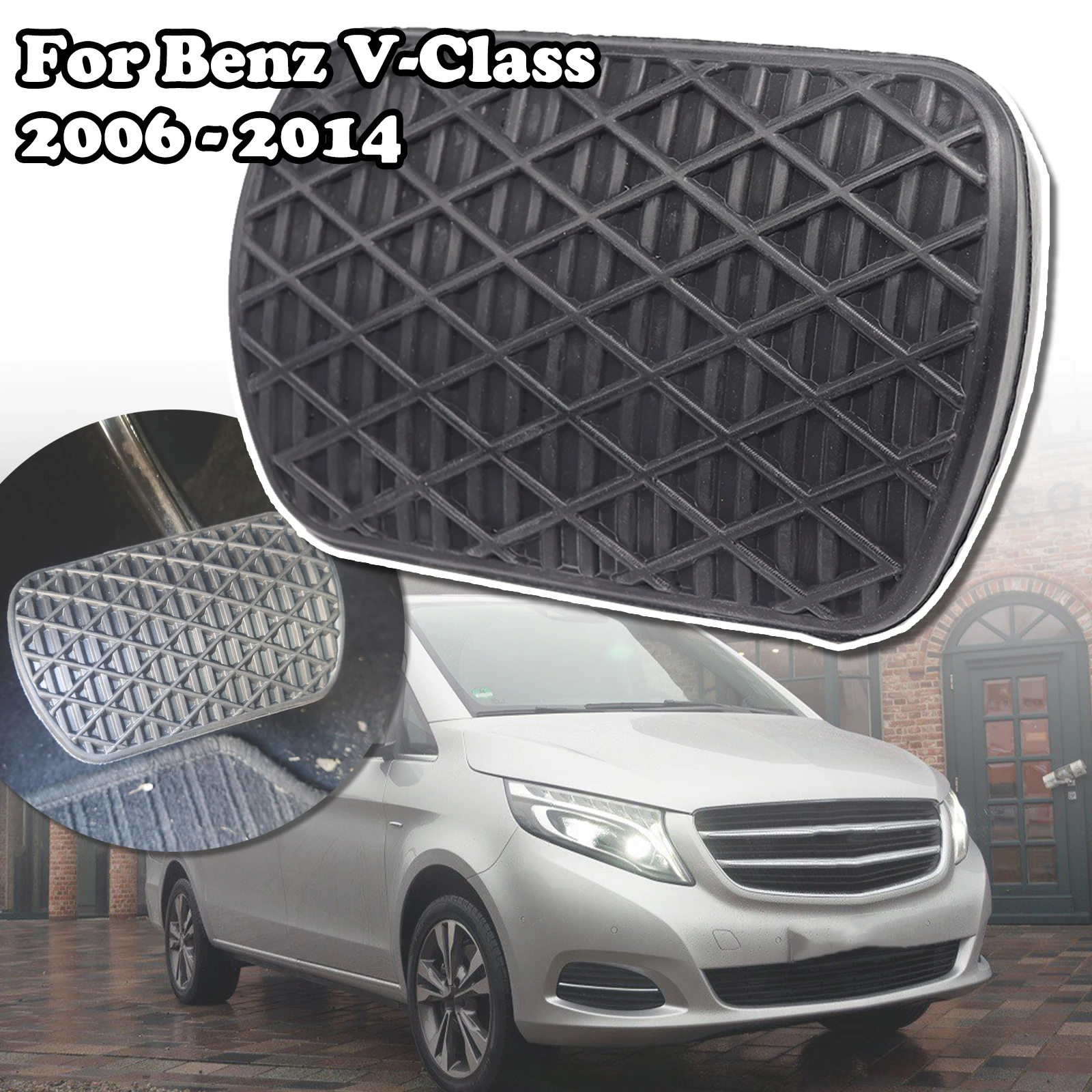 Car Automatic Black Rubber Brake Clutch Foot Pedal Pad Covers For Benz V-Class 2006 2007- 2014 A1232910082 68013457AA 1232910082
Car Automatic Black Rubber Brake Clutch Foot Pedal Pad Covers For Benz V-Class 2006 2007- 2014 A1232910082 68013457AA 1232910082
